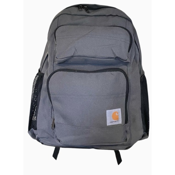 Carhartt Backpack 27L Single Compartment Padded Laptop Sleeve Grey Work Travel - Picture 1 of 11
